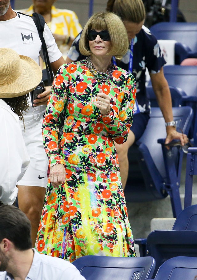Anna Wintour at 2018 US Open 