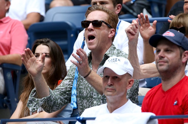 Damian Lewis at US Open