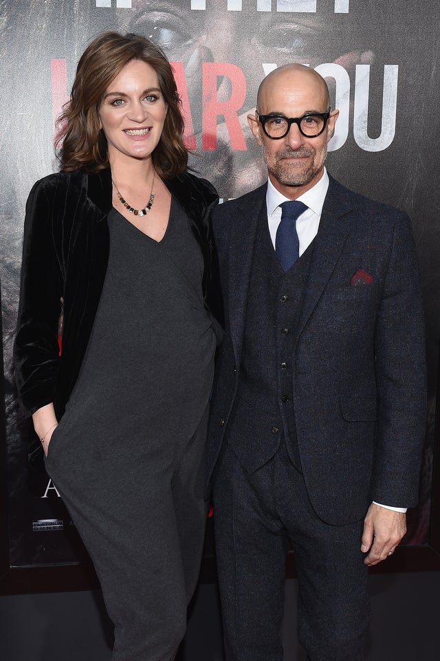 Felicity Blunt and Stanley Tucci