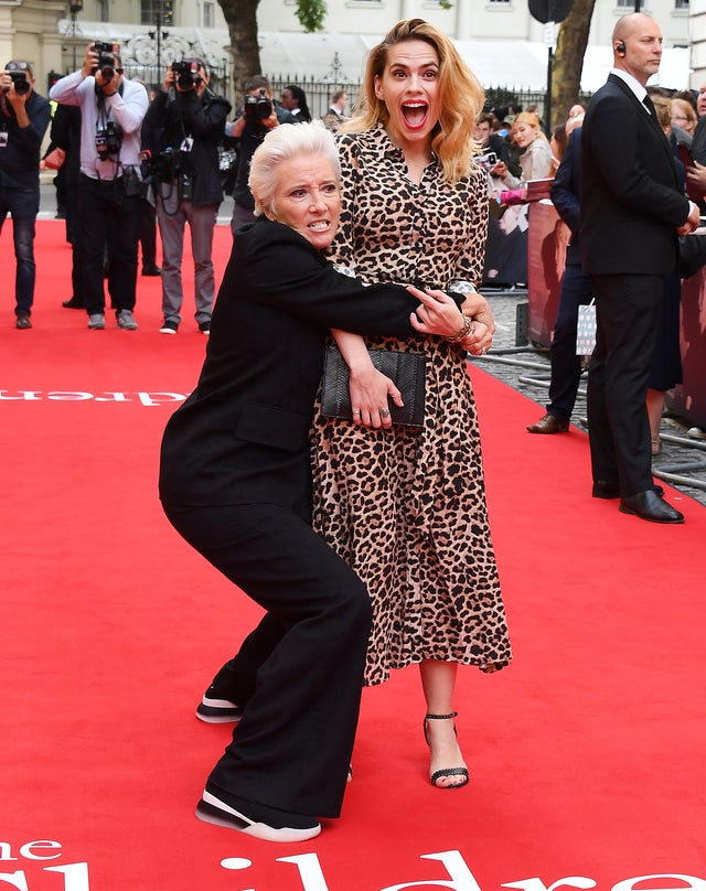 Emma Thompson and Hayley Atwell at Children Act premiere