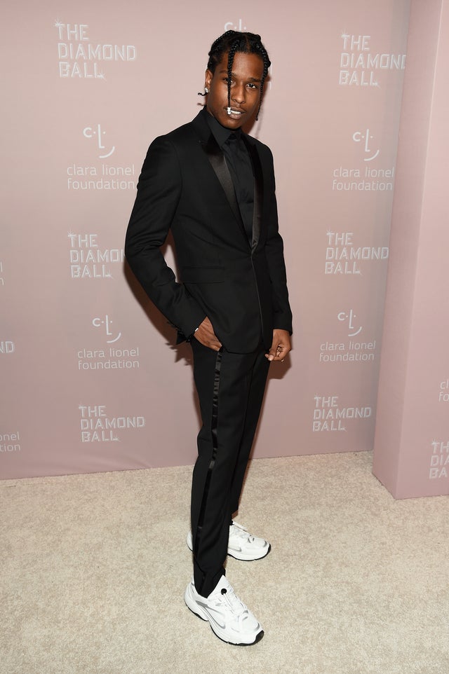 A$AP Rocky at diamond ball