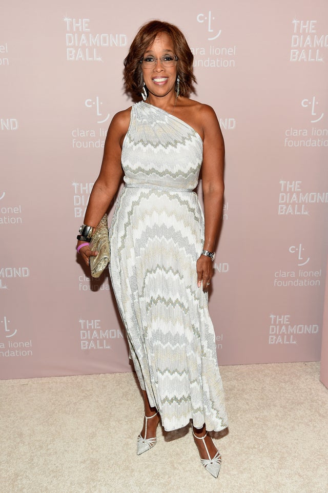 Gayle King at diamond ball