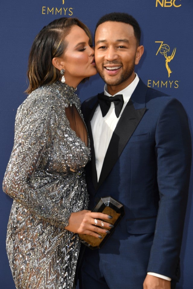 2018 Emmys, Chrissy Teigen, John Legend