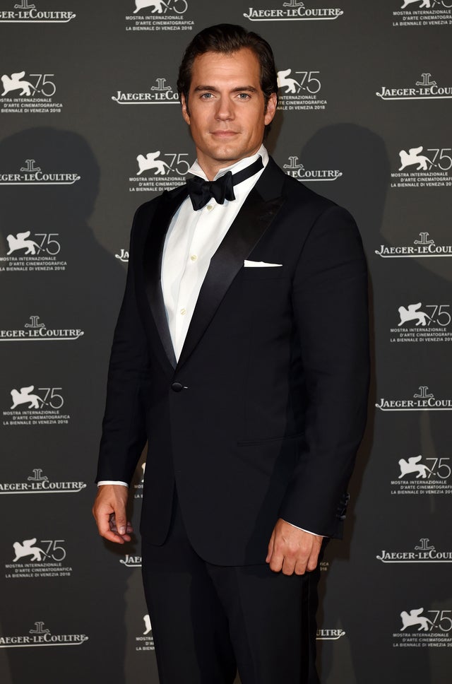 Henry Cavill at Venice Film Festival