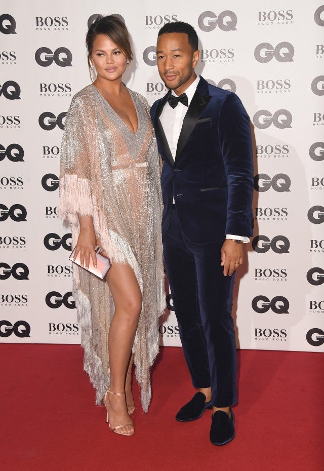 Chrissy Teigen John Legend GQ Men of the Year Awards 2018