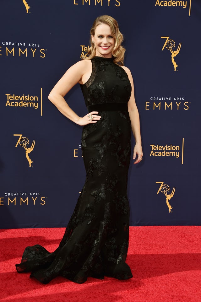 Andrea Barber at creative arts emmys