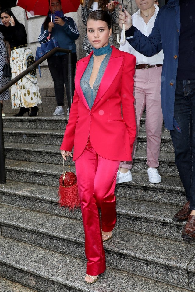 Sofia Richie at Carolina Herrera show