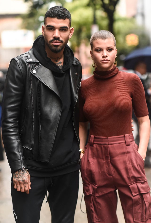 Miles and Sofia Richie at 3.1 phillip lim show