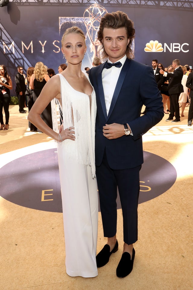 Maika Monroe and Joe Keery Emmys 2018