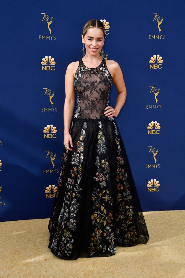 Emilia Clarke Emmys 2018