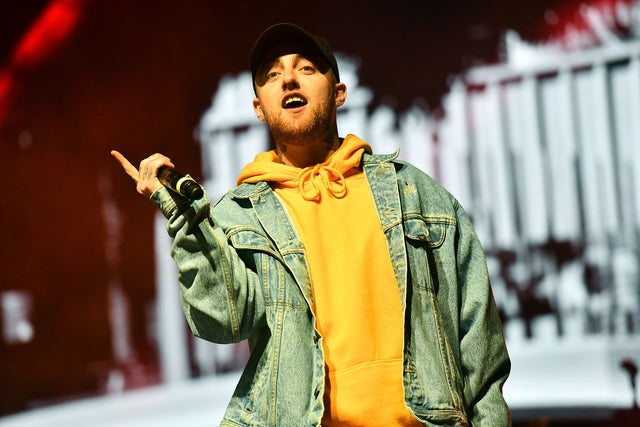 Mac Miller performs in april 2018