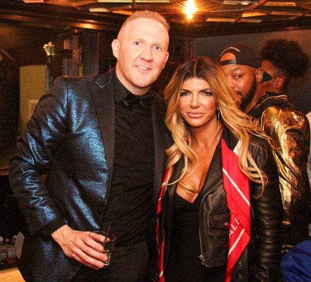 Teresa Giudice and Josh McBride at Sony Hall During New York Fashion Week