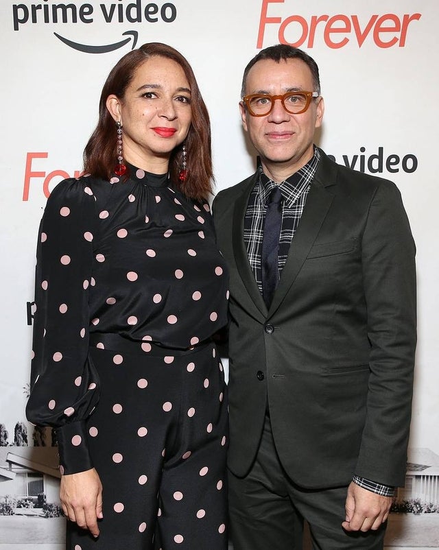 Maya Rudolph and Fred Armisen