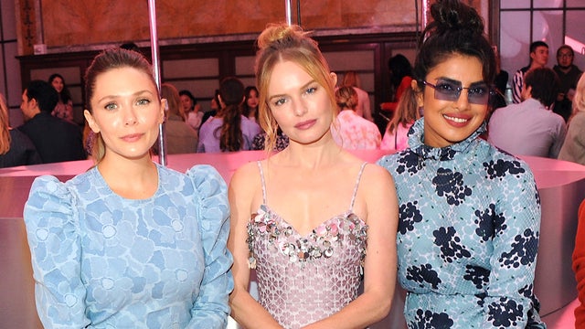 Kate Spade NFYW front row Elizabeth Olsen Kate Bosworth Priyanka Chopra