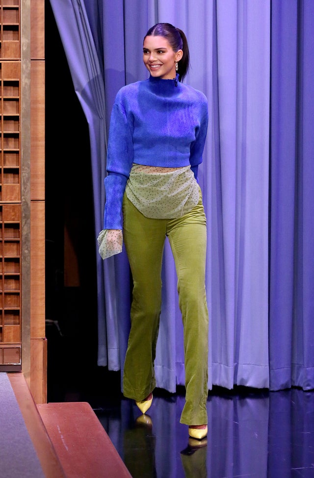 Kendall Jenner at tonight show