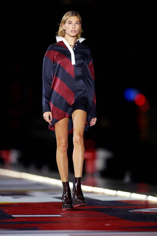 Hailey Baldwin Opens Tommy Hilfiger Fashion Show In Shanghai