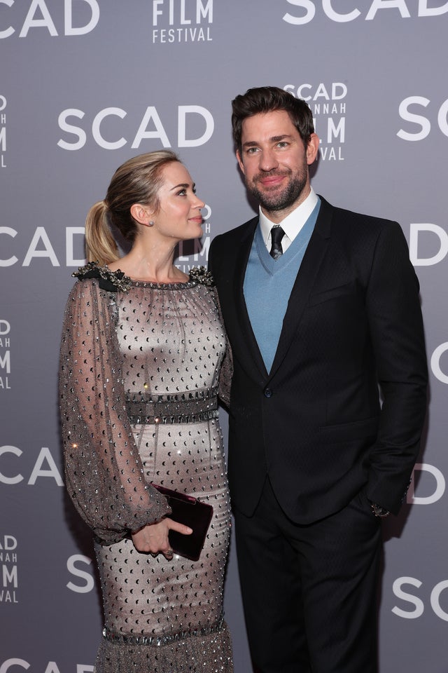 Emily Blunt and John Krasinski in Savannah