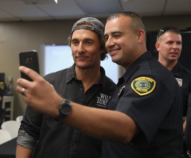 Matthew McConaughey at Wild Turkey Gives Back 2018