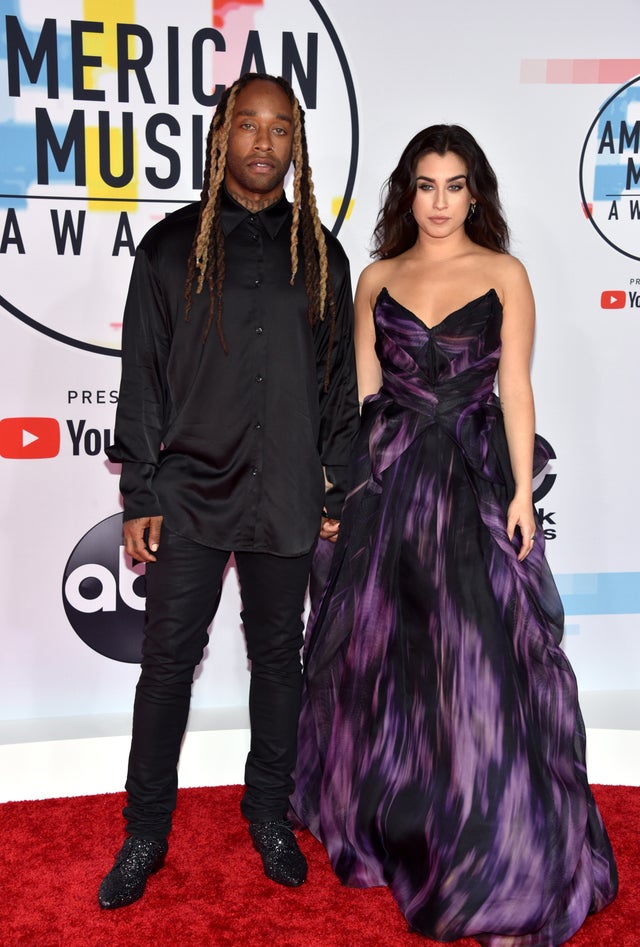 Ty Dolla Sign and Lauren Jauregui 2018 AMAs