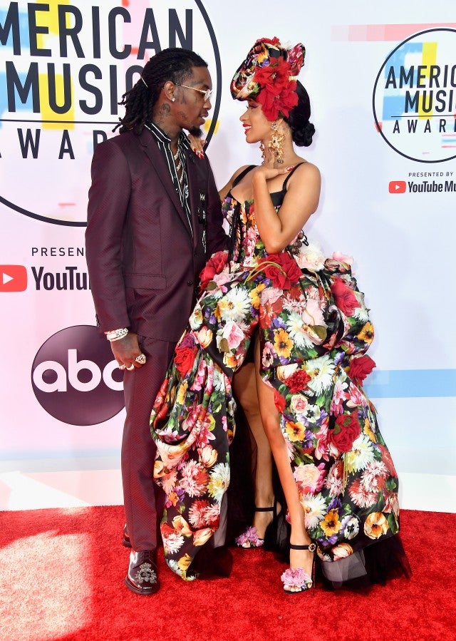 Cardi B and Offset AMAs