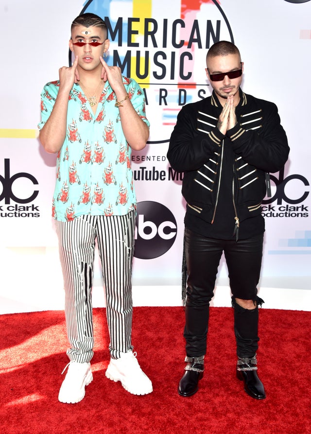 Bad Bunny and J Balvin 2018 AMAs