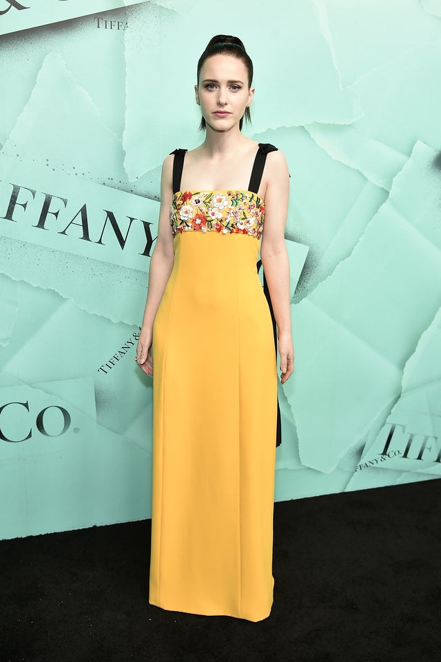 Rachel Brosnahan at Tiffany & Co. event