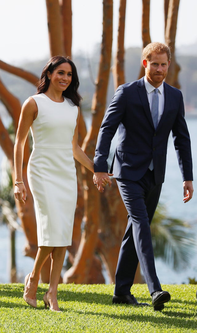 Meghan Markle and Prince Harry on day one