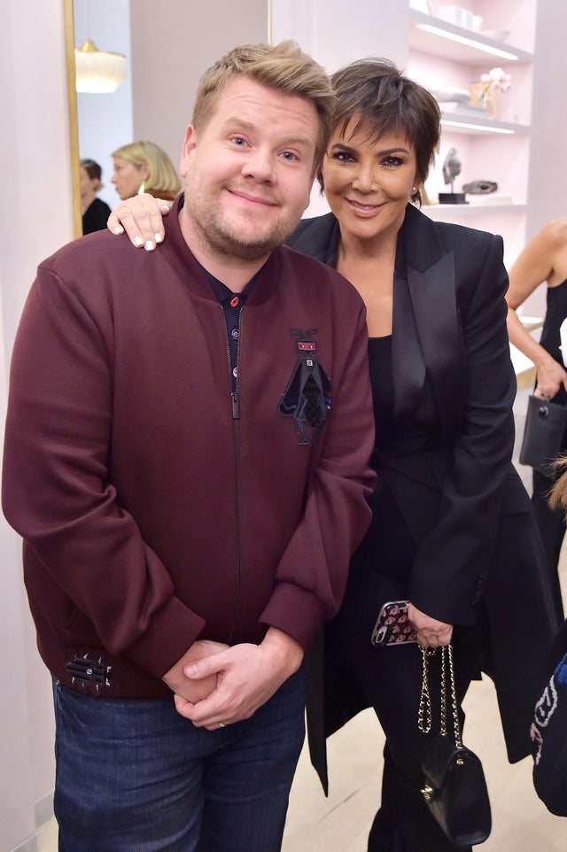 Kris Jenner James Corden