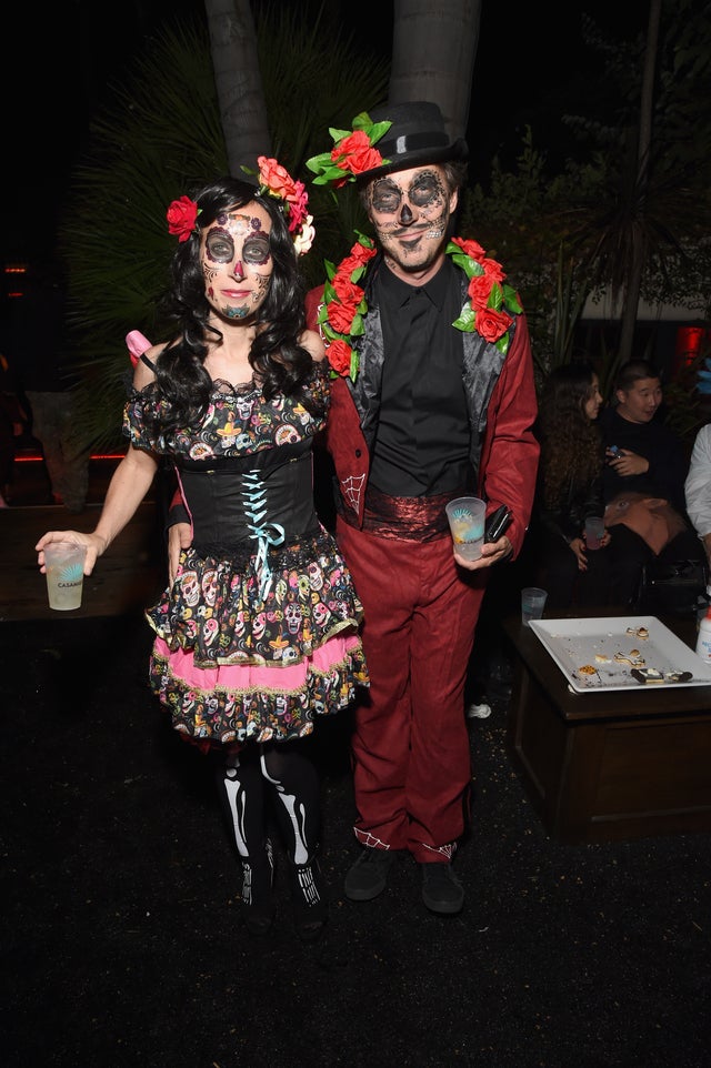 Shauna Robertson and Edward Norton - halloween 2018