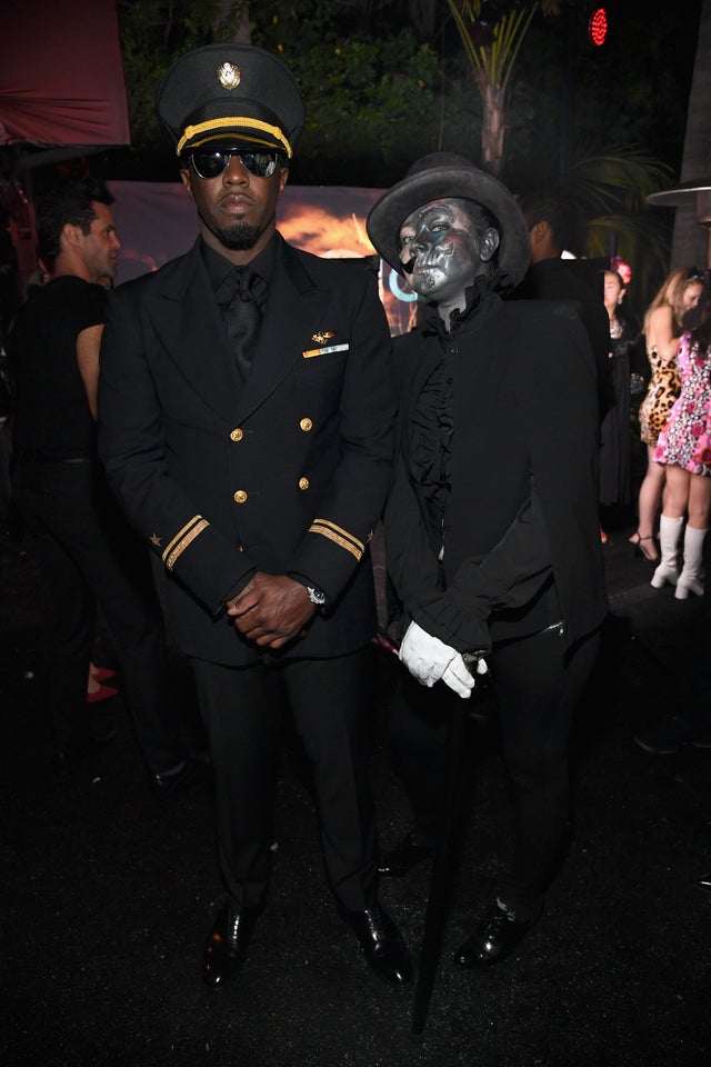  Diddy and Michelle Trachtenberg - halloween 2018