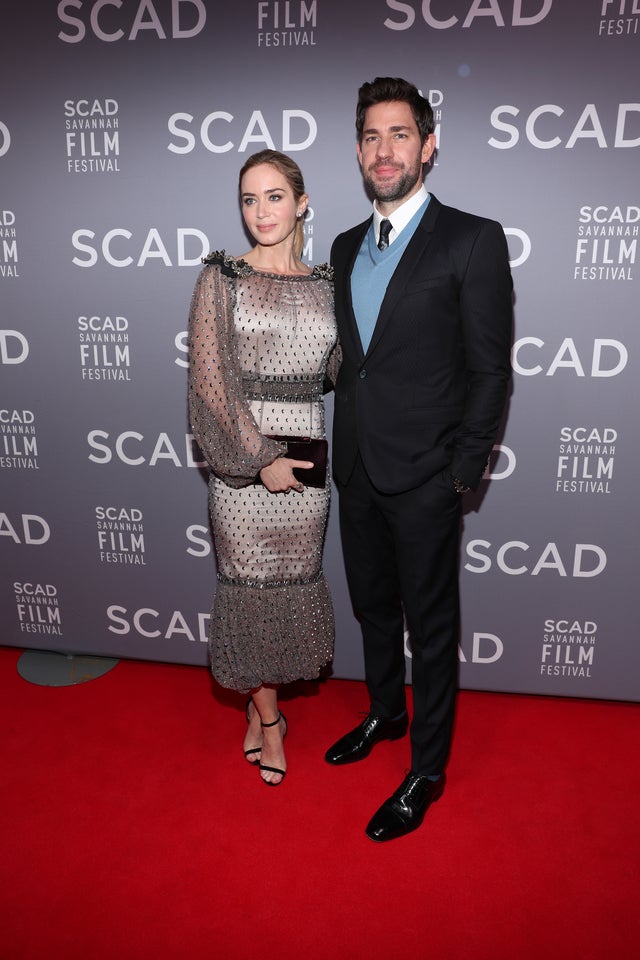 Emily Blunt and John Krasinski