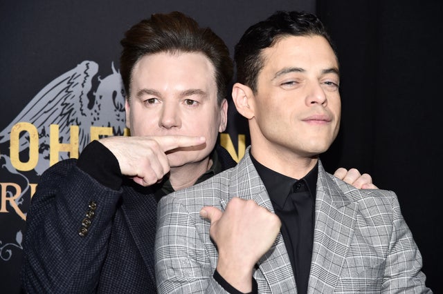 Mike Myers and Rami Malek at 'Bohemian Rhapsody' New York Premiere