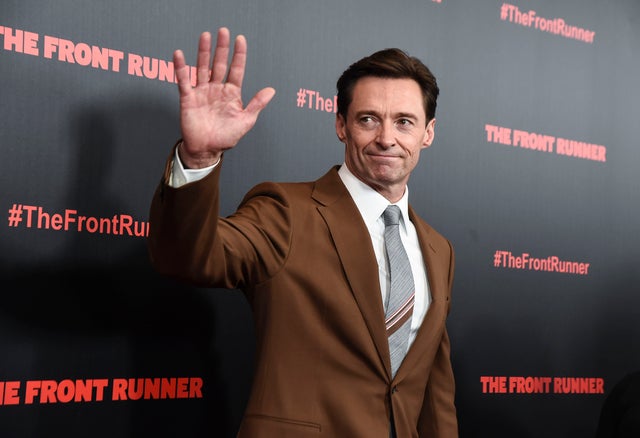 Hugh Jackman at Front Runner premiere