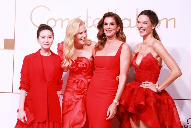 Cecilia Liu Shishi, Nicole Kidman, Cindy Crawford and Alessandra Ambrosio