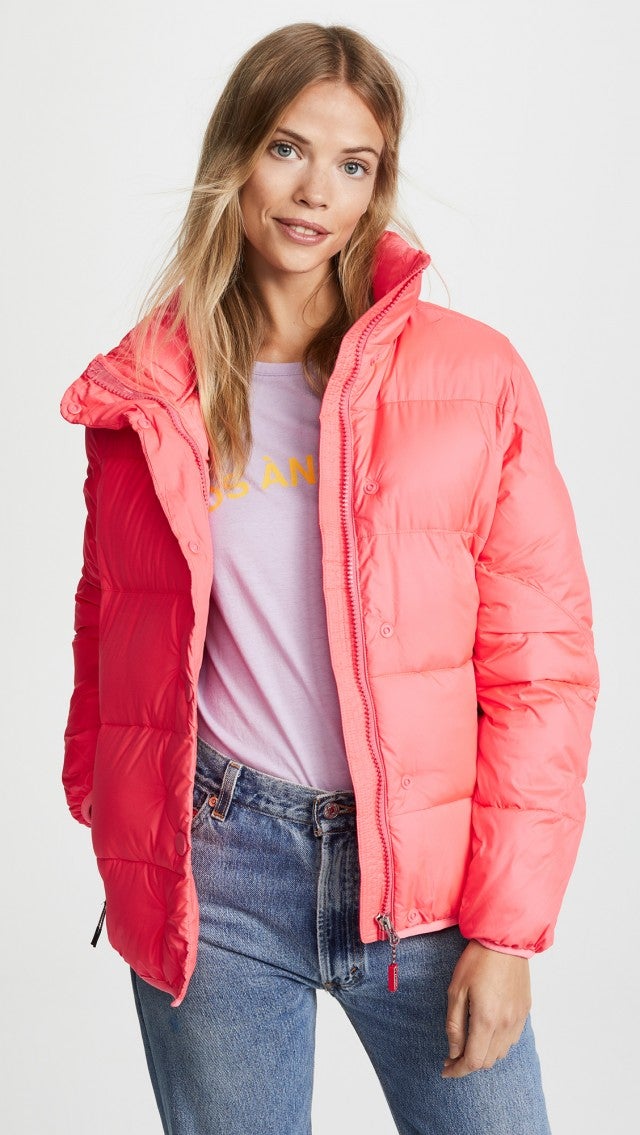 Hunter pink puffer