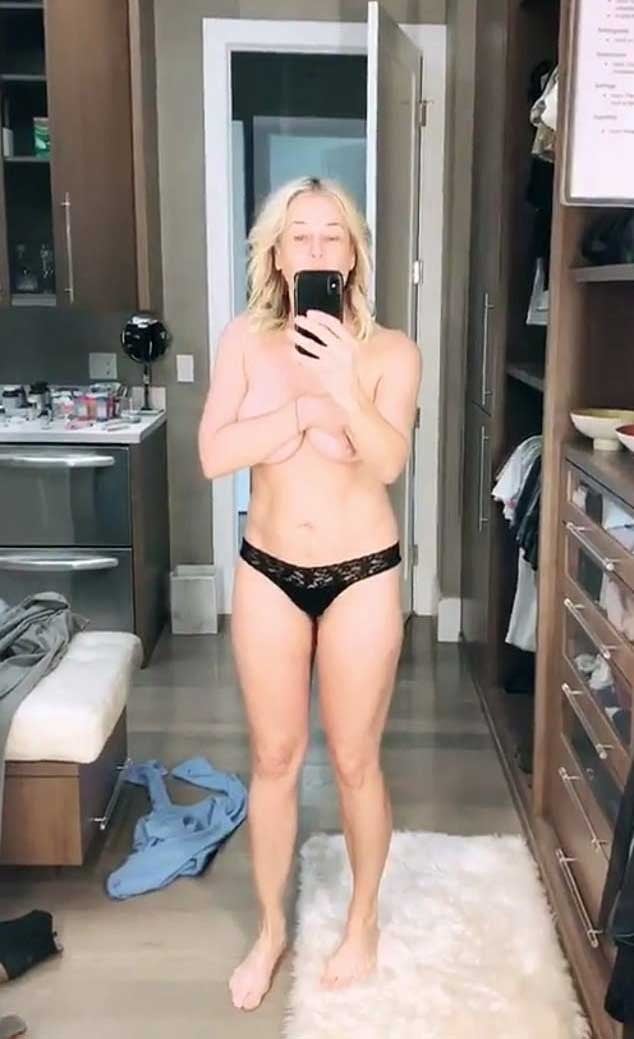 Chelsea Handler Poses Topless While She Encourages Her ...