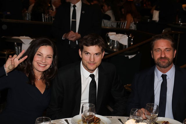 Fran Drescher, Ashton Kutcher and Gerard Butler