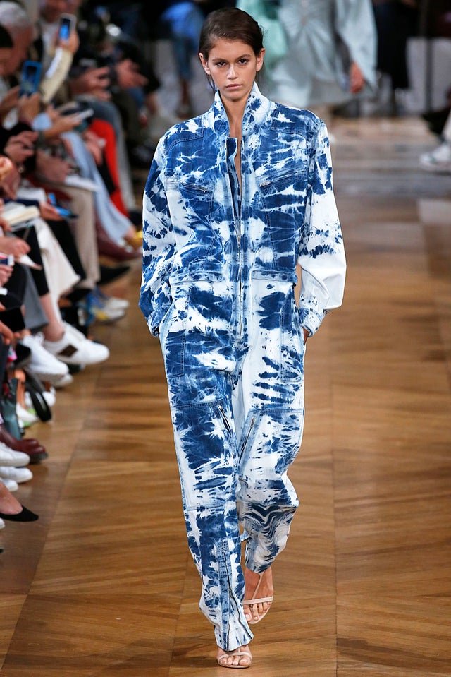 Kaia Geber on Stella McCartney runway