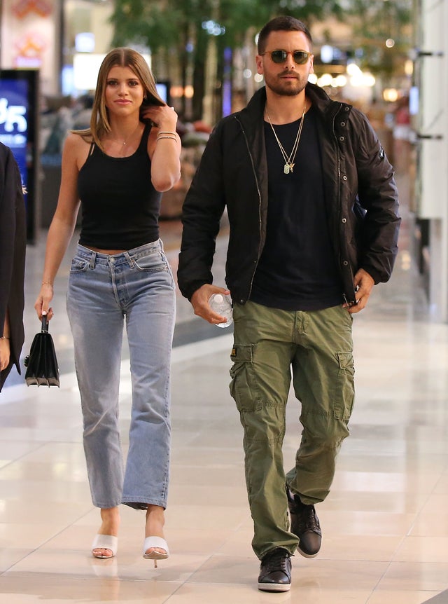 Sofia Richie and Scott Disick in Australia