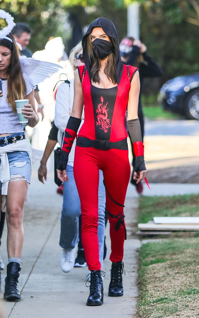 Alessandra Ambrosio as a ninja