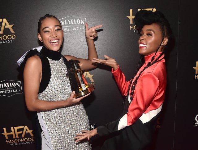 Amandla Stenberg and Janelle Monae