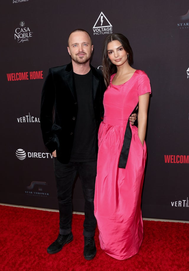 Aaron Paul and Emily Ratajkowski