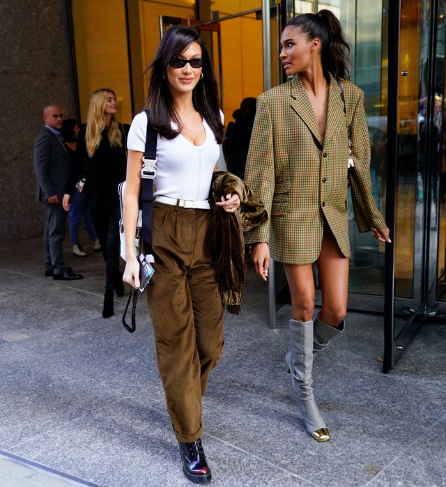 Bella Hadid and Cindy Bruna