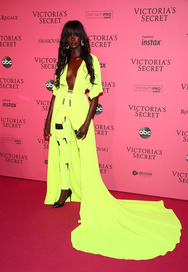 Duckie Thot at vs fashion show afterparty