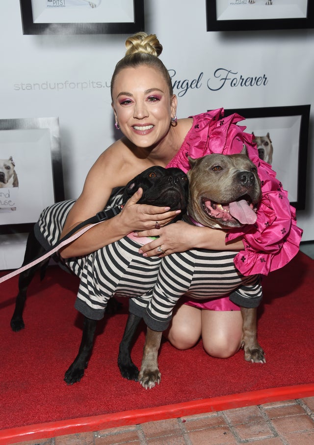 Kaley Cuoco at 8th annual stand up for pits