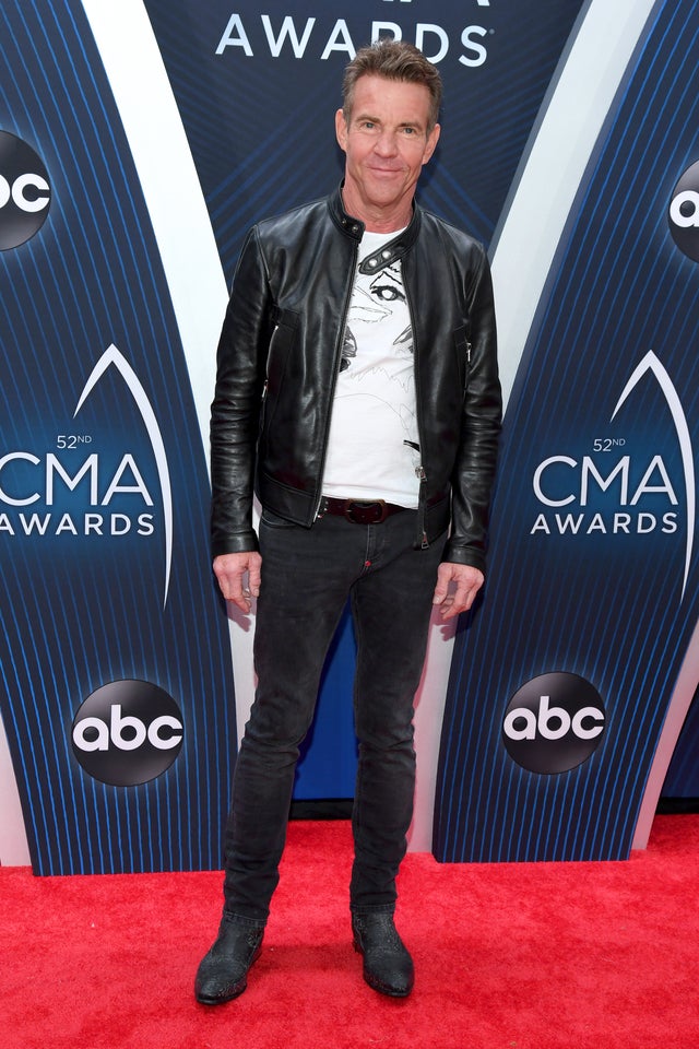 Dennis Quaid at the 52nd annual CMA Awards