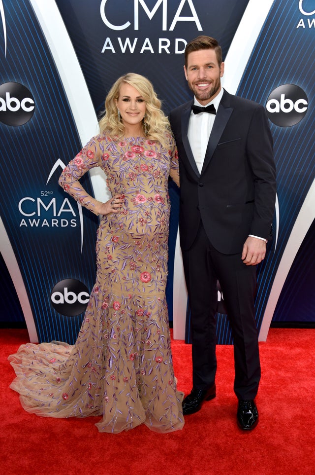 Carrie Underwood and Mike Fisher at CMA Awards