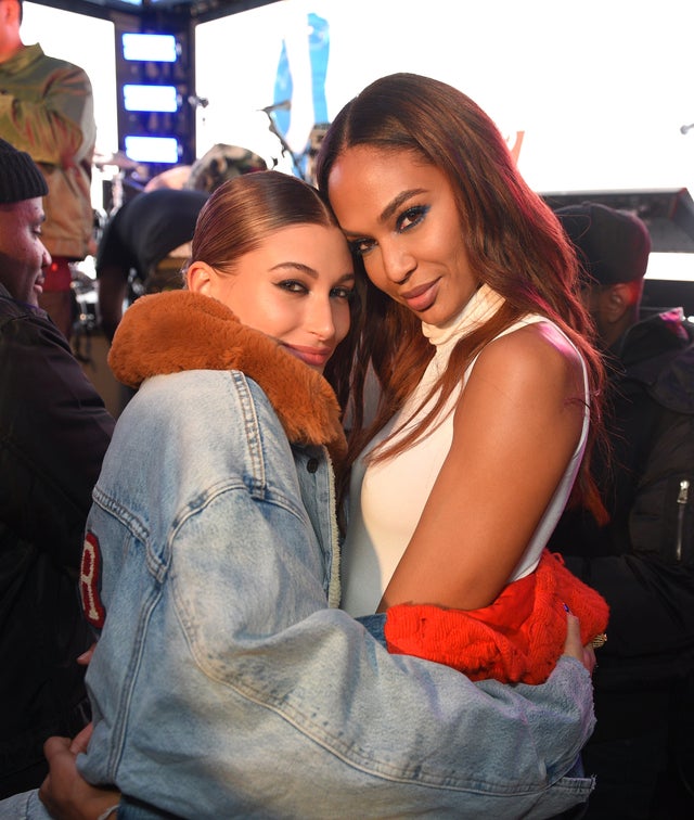 Hailey Baldwin and Joan Smalls