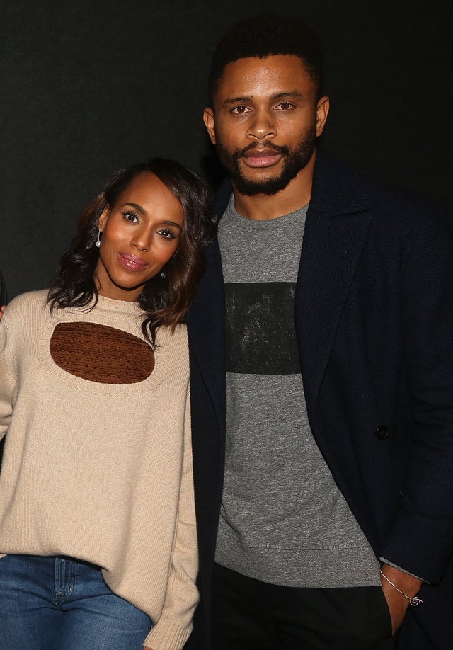 Kerry Washington and Nnamdi Asomugha