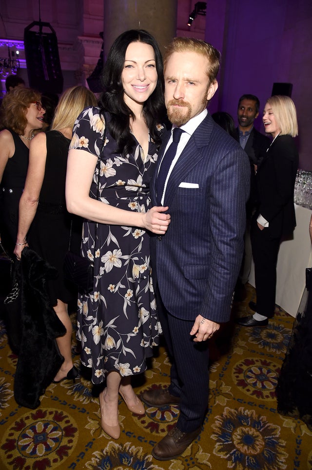 Laura Prepon and Ben Foster at IFP's 28th Annual Gotham Independent Film Awards